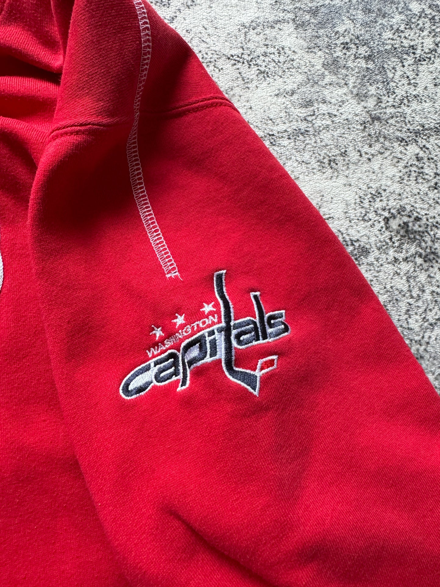 Vintage Majestic NHL Washigton Capitals Hoodie - L