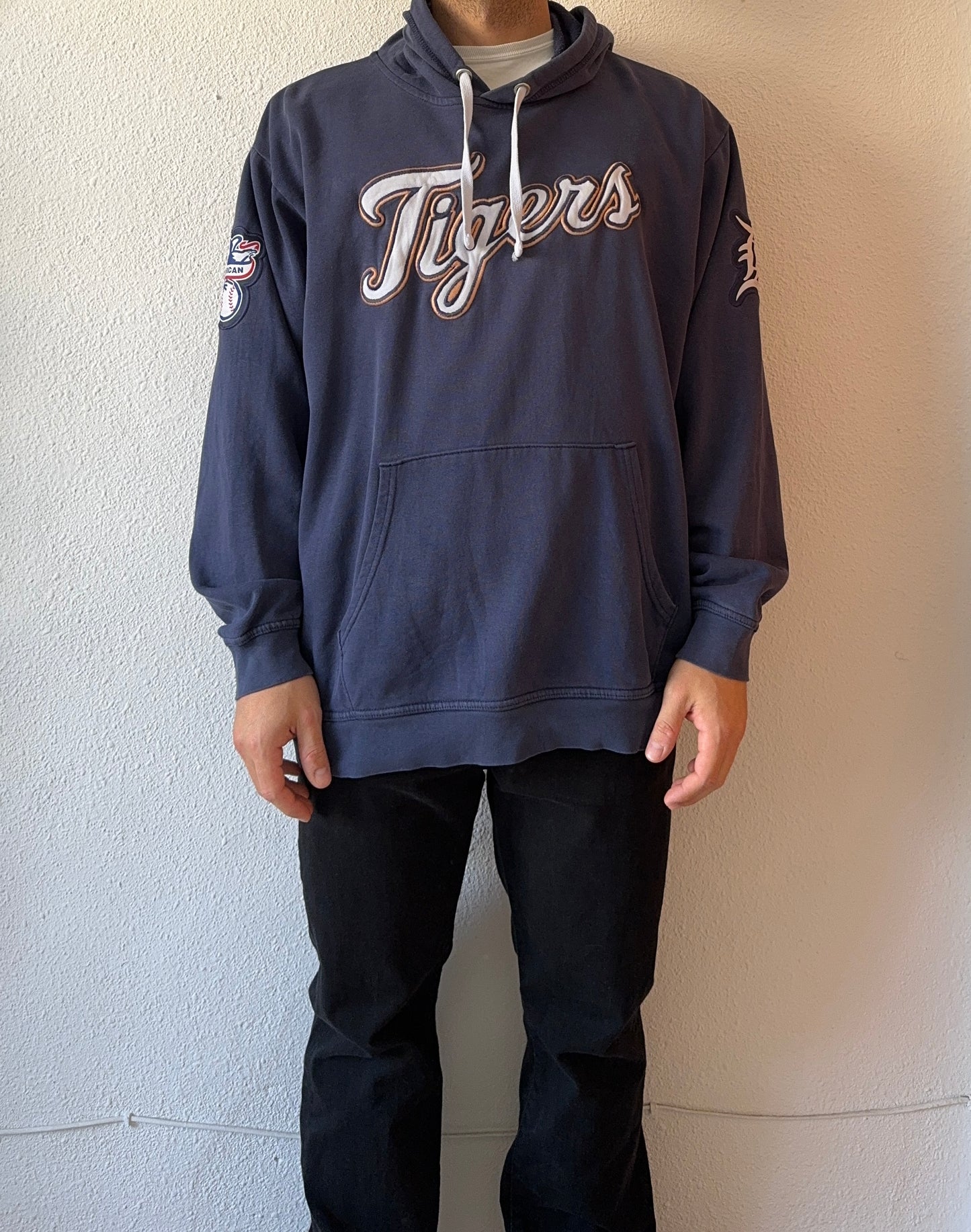 Vintage Majestic MLB Tigers Hoodie - XL