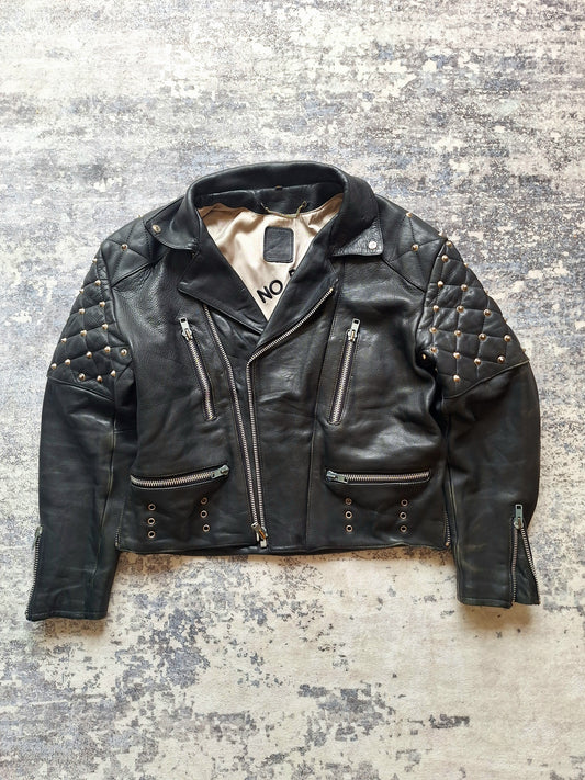 59 Club Moto Biker Leather Jacket - L