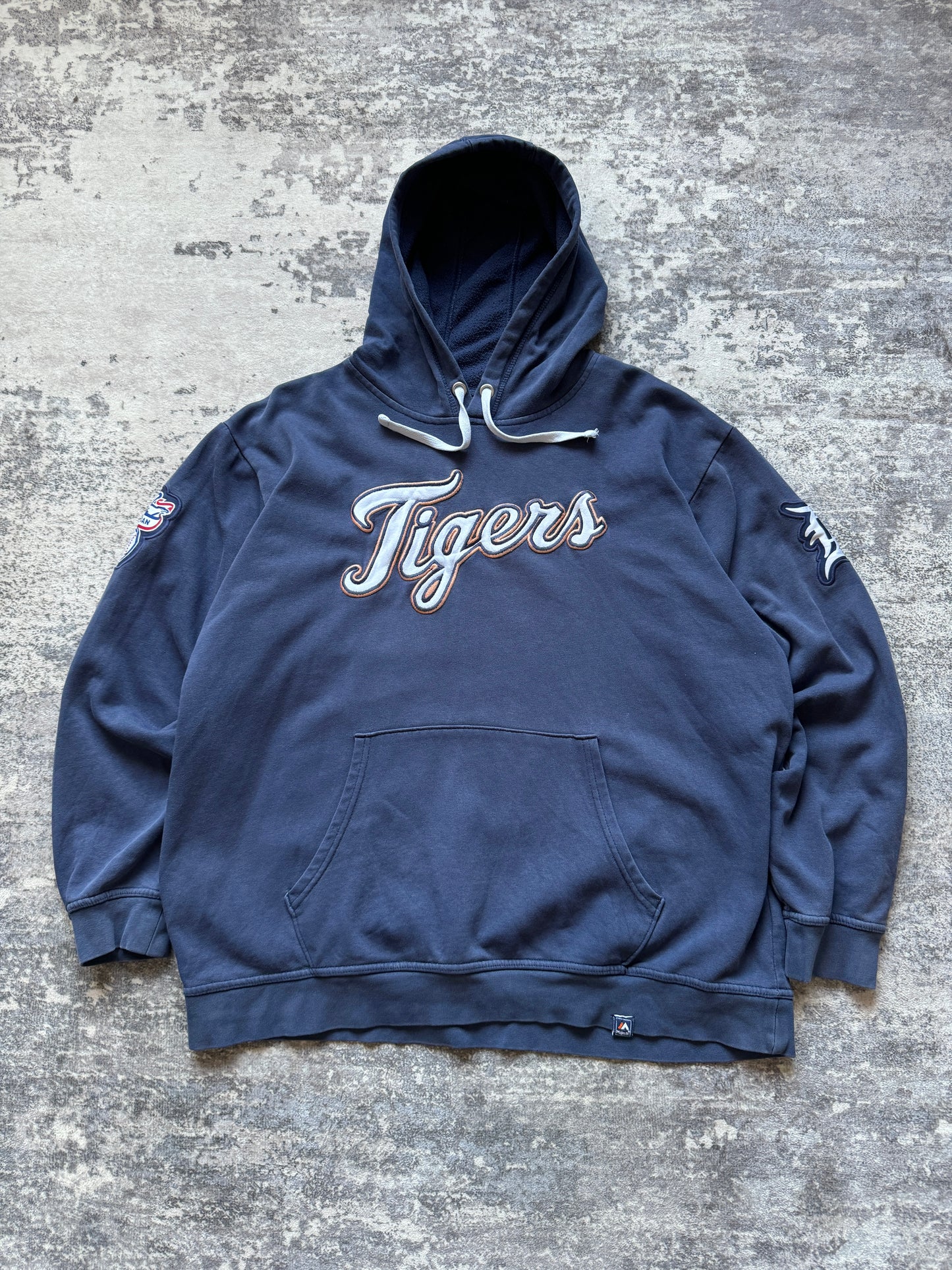 Vintage Majestic MLB Tigers Hoodie - XL