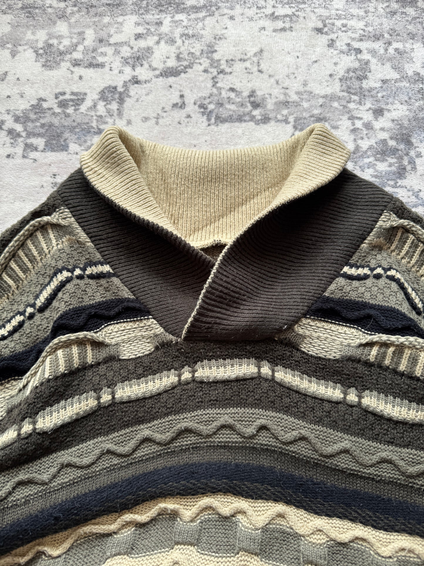 Vintage Coogi Style Turtleneck sweater knit - M