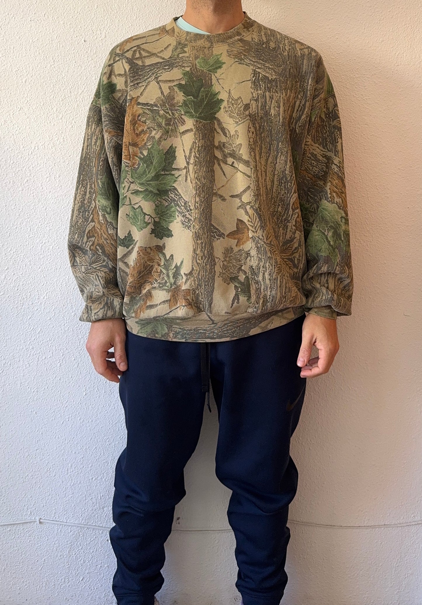 Vintage 90s Jerzees Realtree camo Crew sweat - XXL