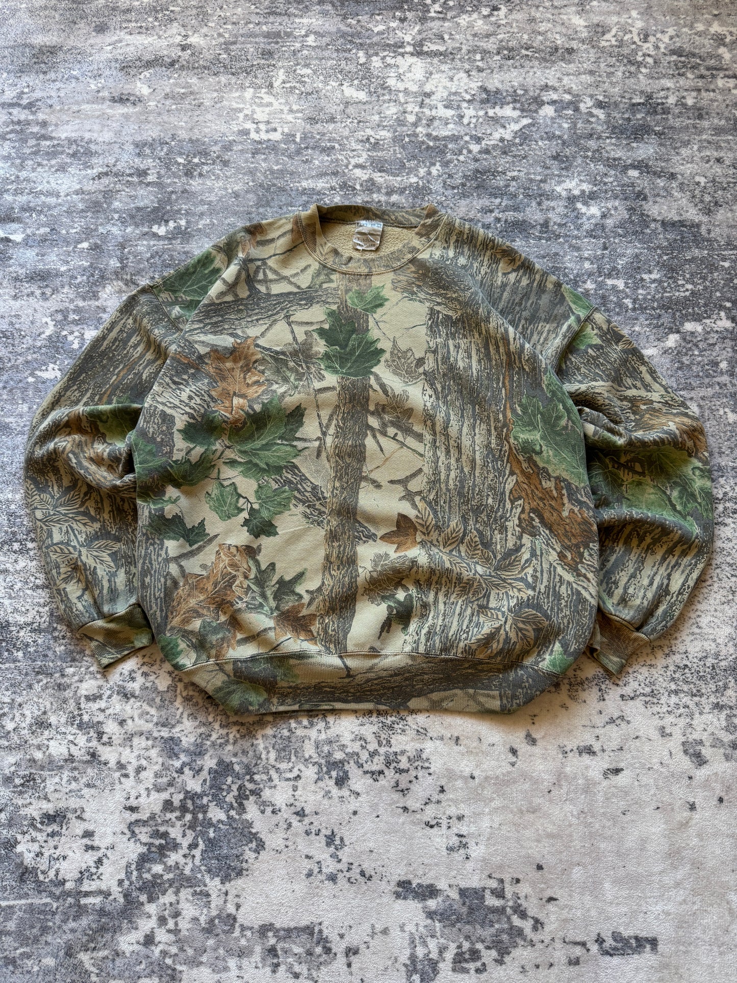 Vintage 90s Jerzees Realtree camo Crew sweat - XXL