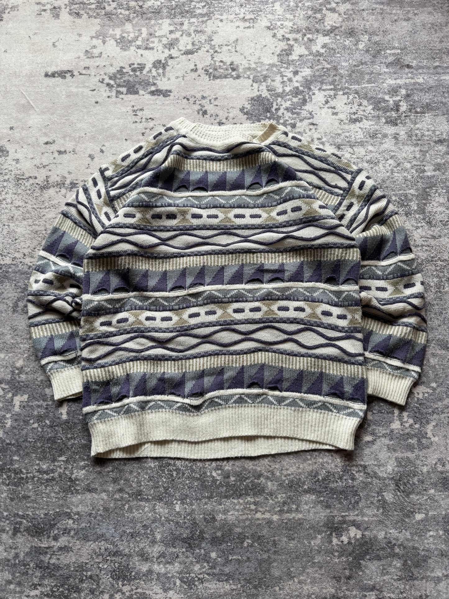 Vintage Coogi Style sweater knit - S