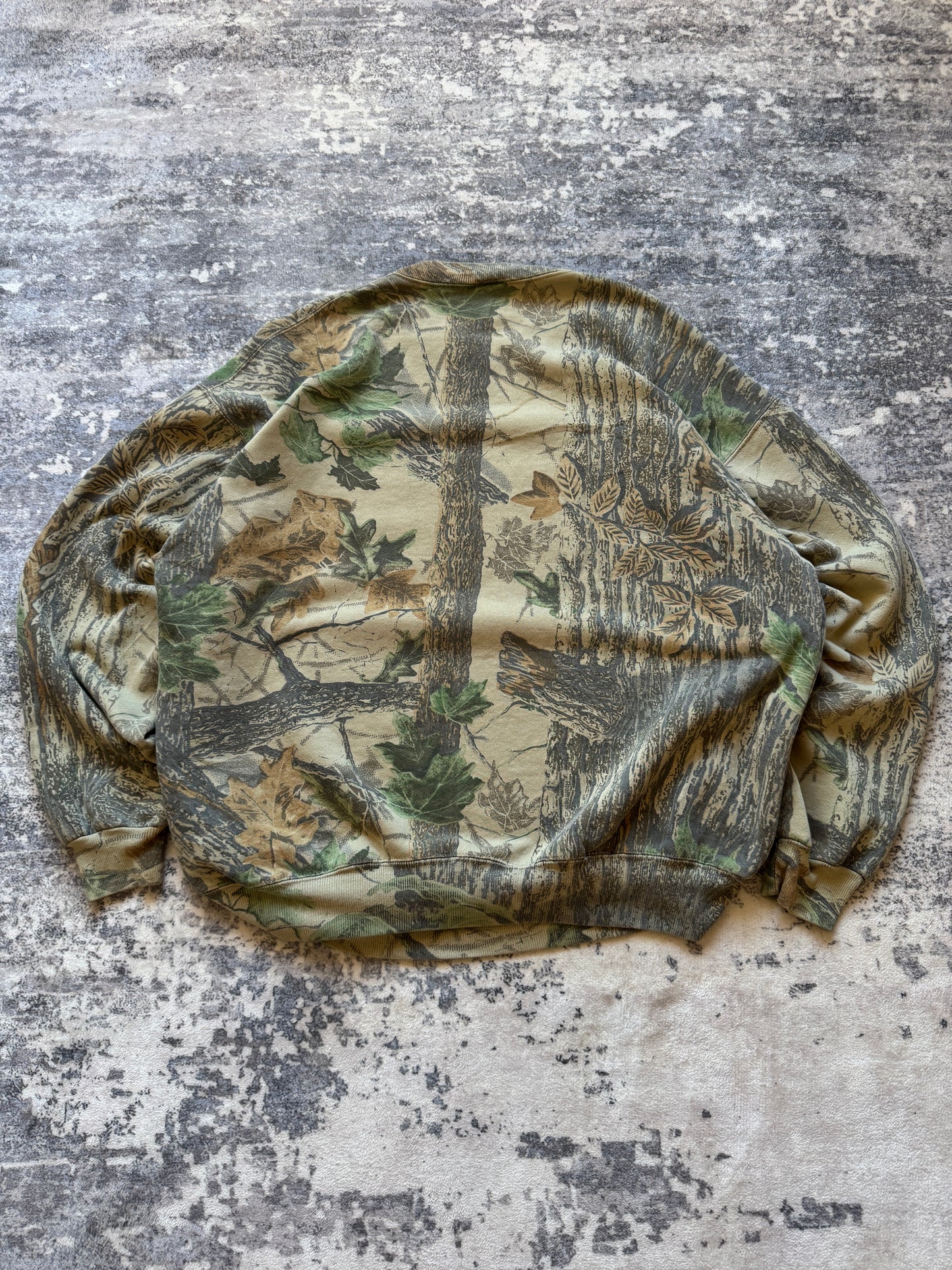 Vintage 90s Jerzees Realtree camo Crew sweat - XXL