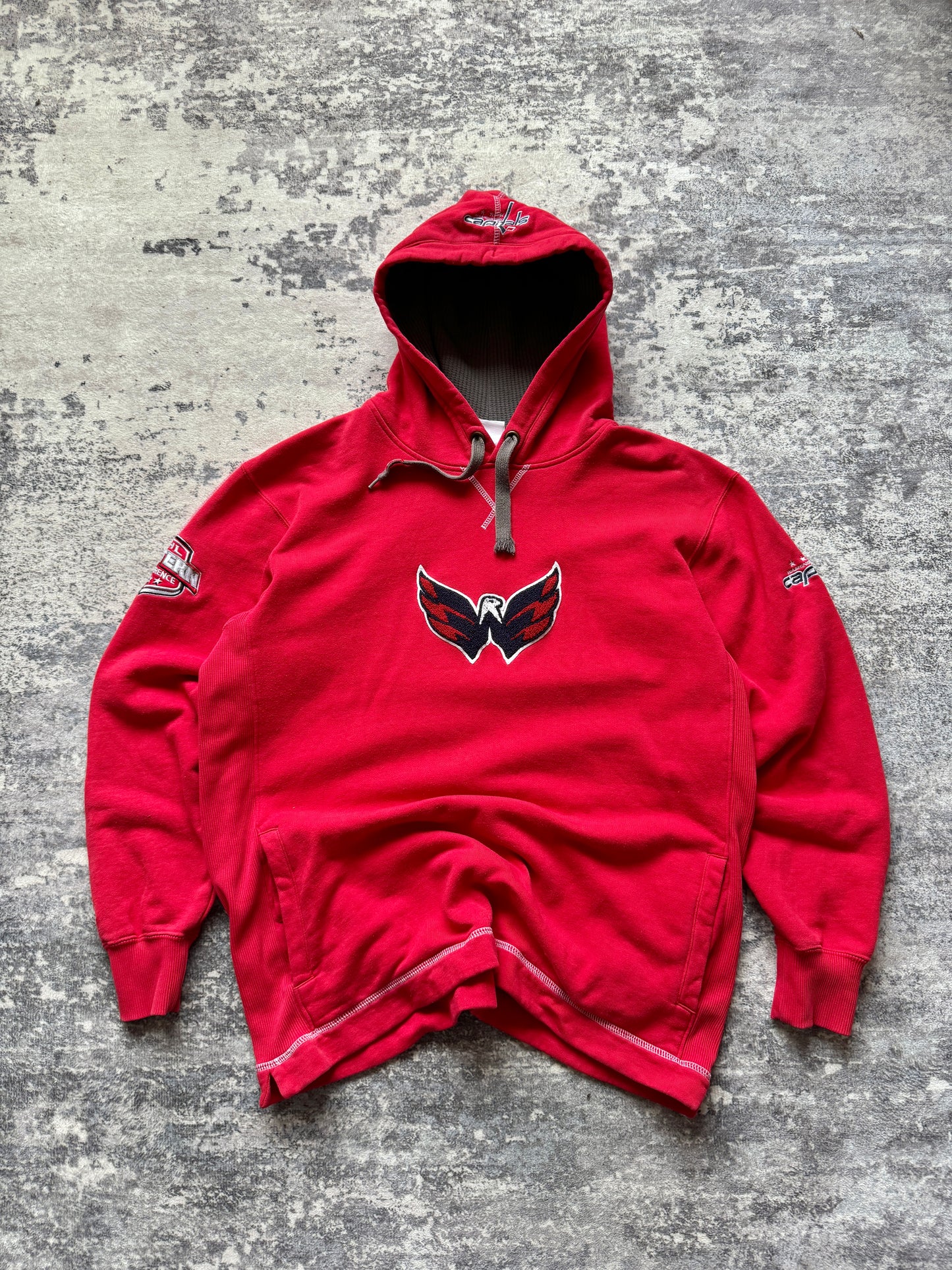 Vintage Majestic NHL Washigton Capitals Hoodie - L