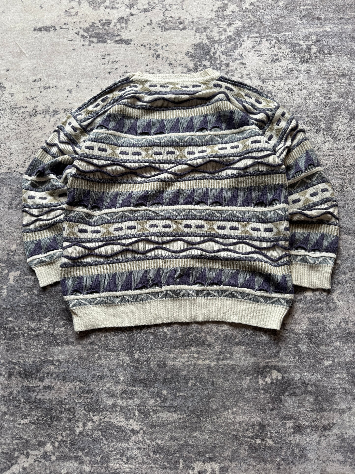 Vintage Coogi Style sweater knit - S