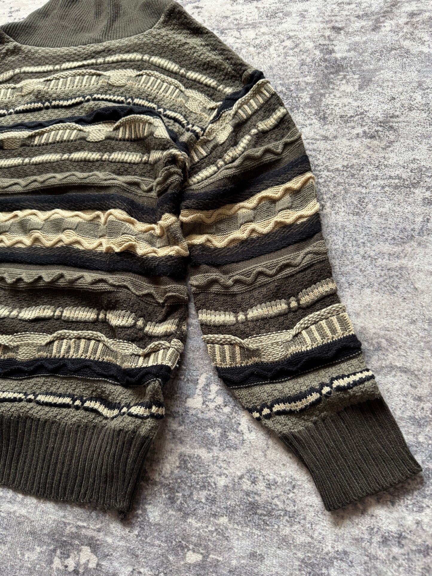 Vintage Coogi Style Turtleneck sweater knit - M