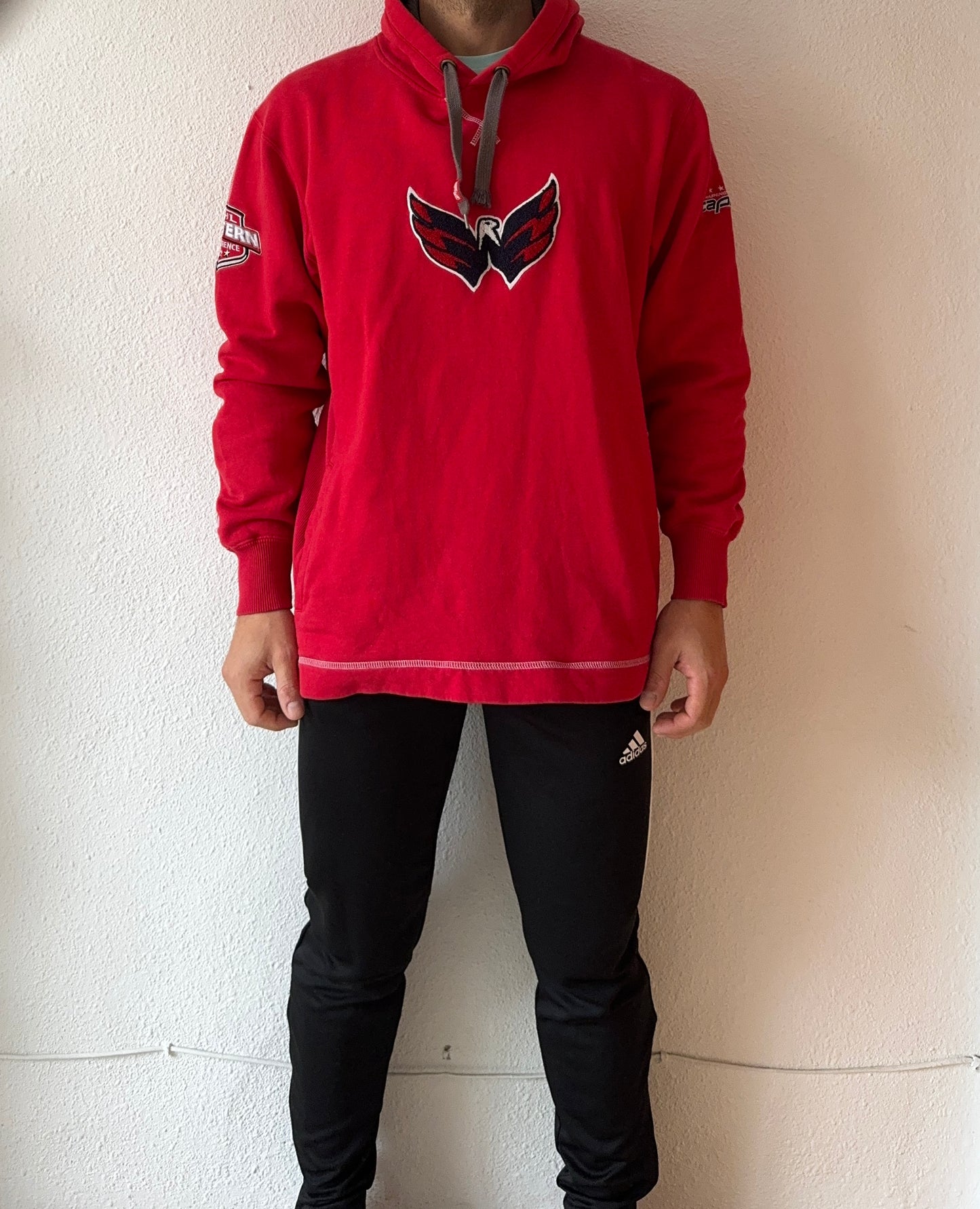 Vintage Majestic NHL Washigton Capitals Hoodie - L