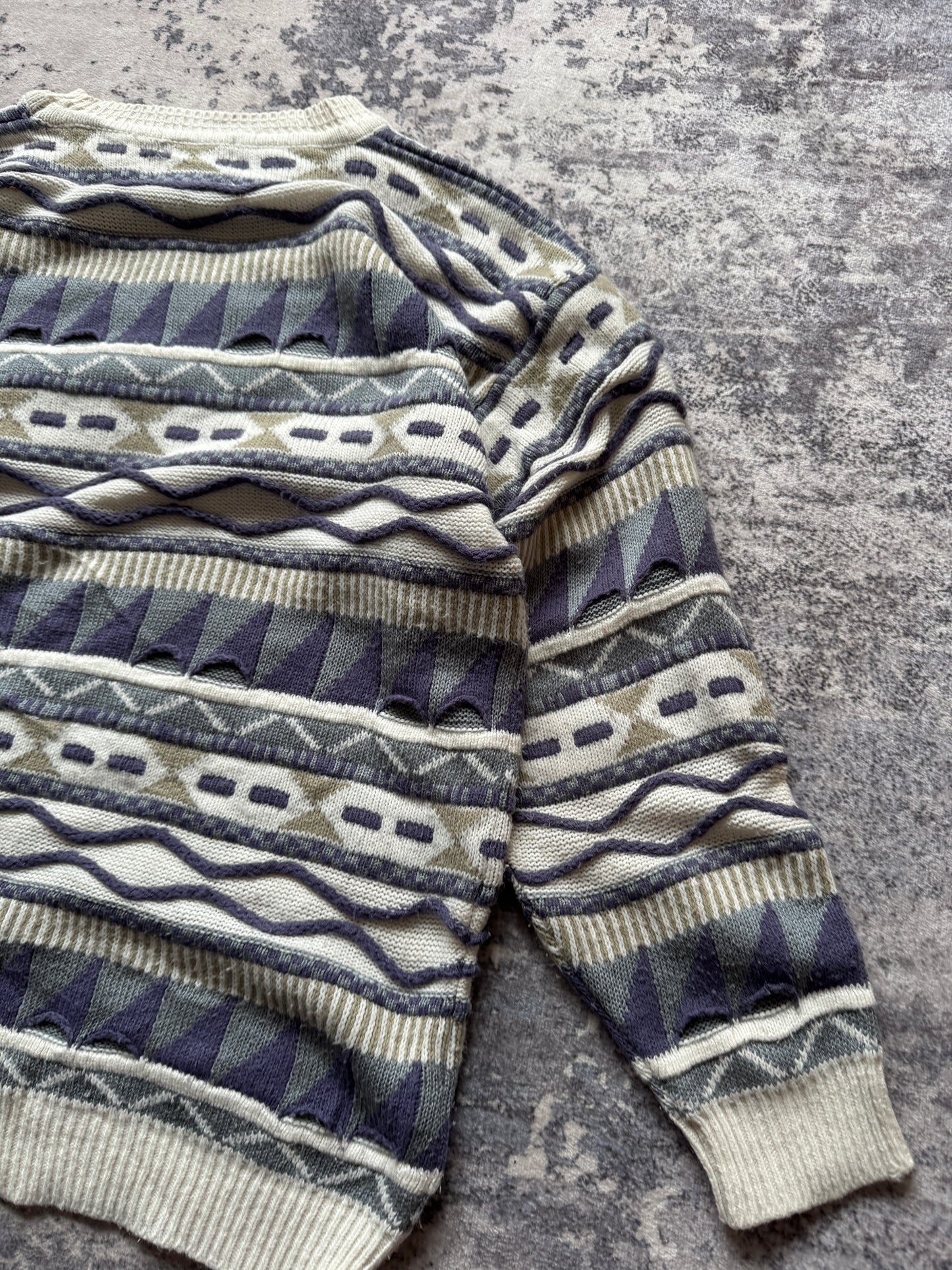 Vintage Coogi Style sweater knit - S