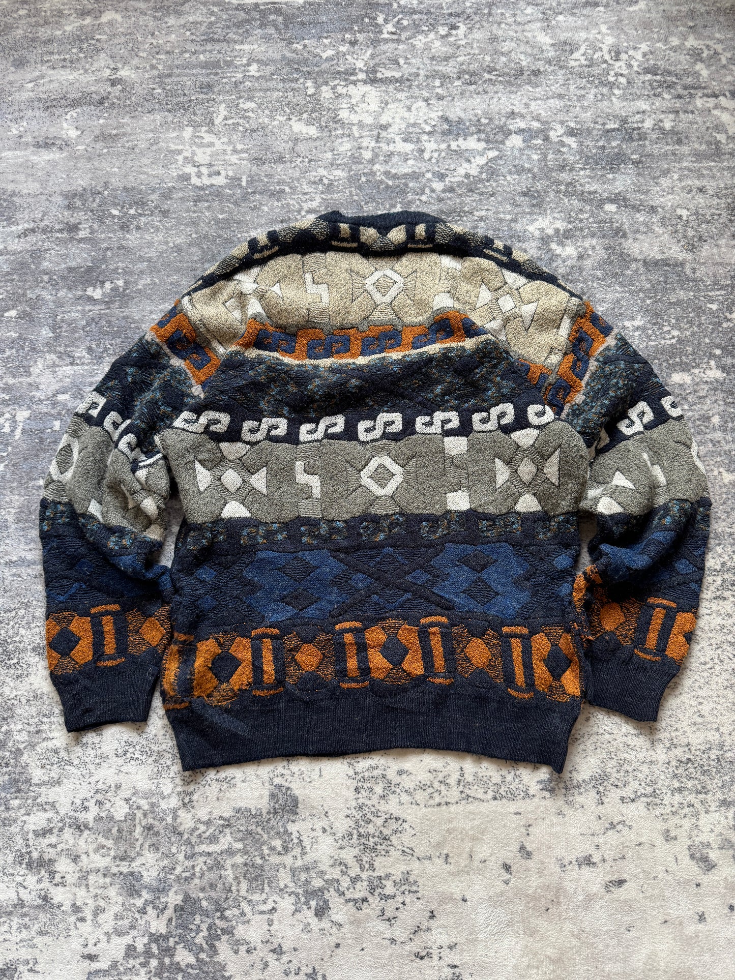 Vintage Berto Lucci Coogi Style sweater knit - M